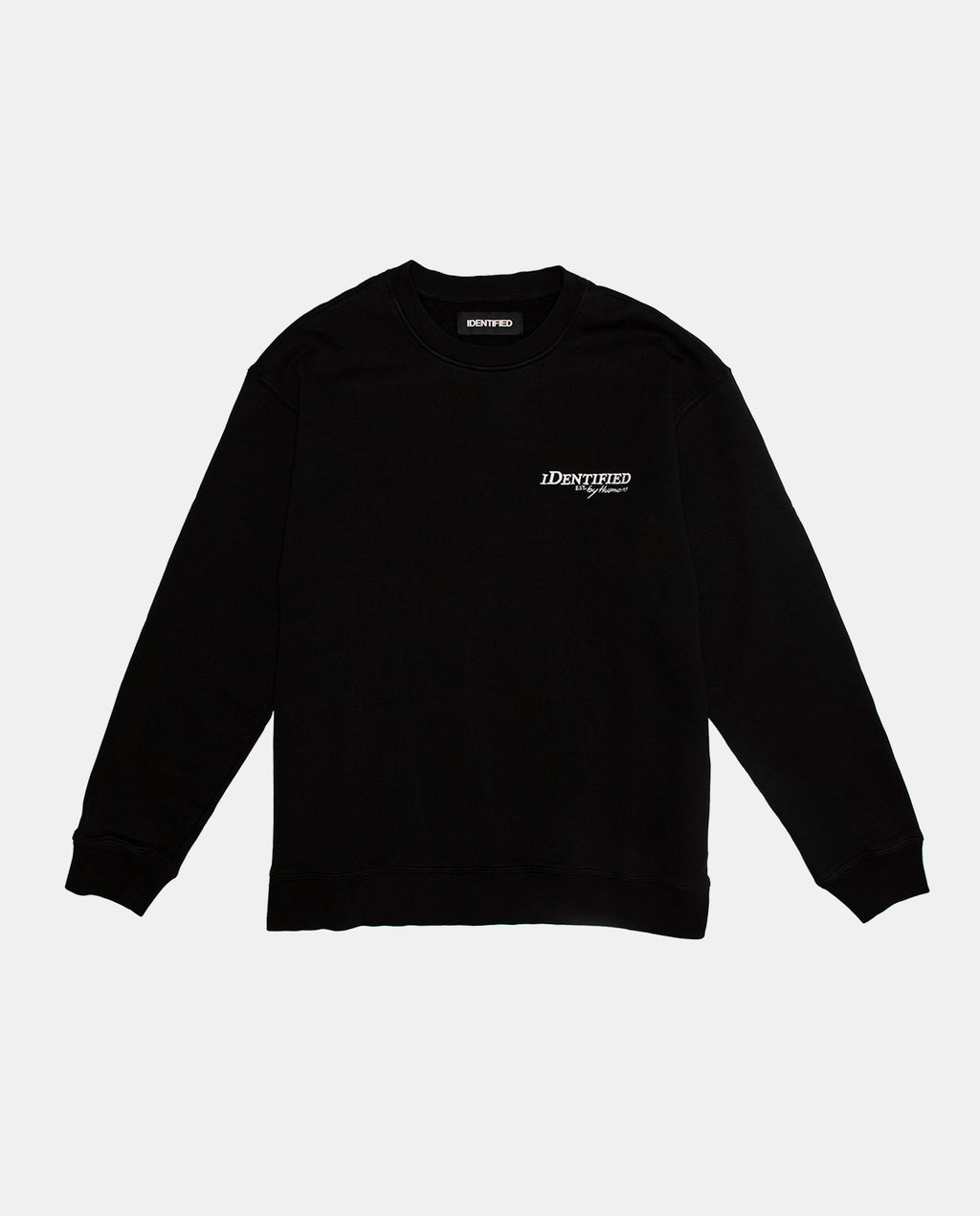 ID Card Crewneck Black – Identified Clo